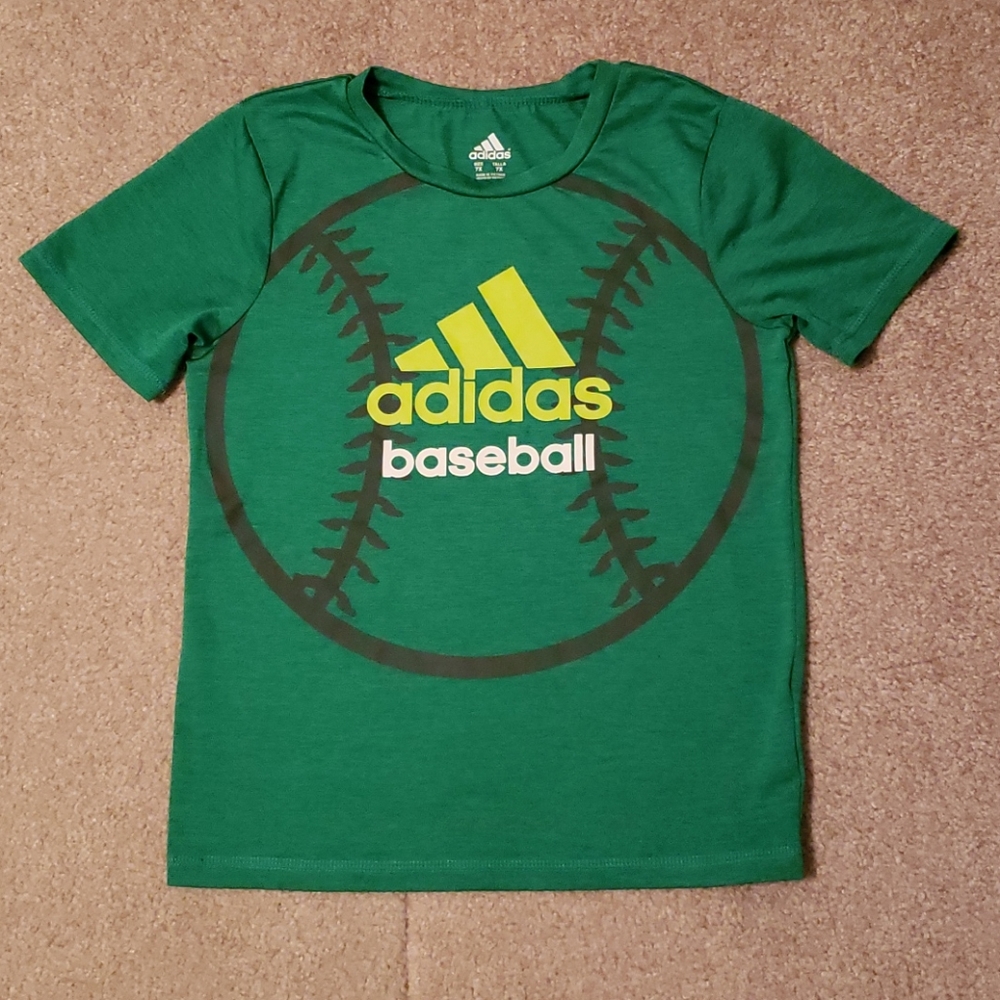 Adidas Boys Graphic Baseball Tee-shirt